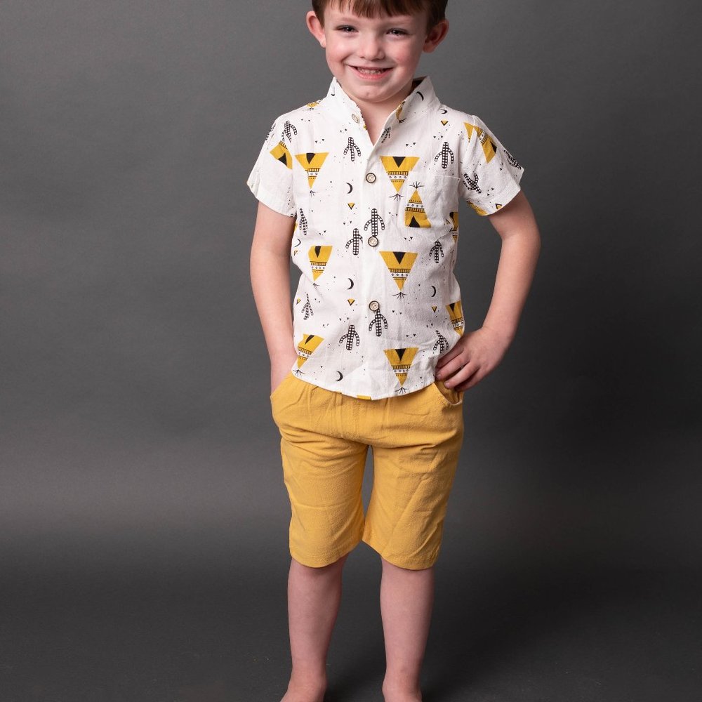 Yellow Pyramid Set